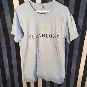 Supahluxy Light Blue Bella Canvas T Shirt - Medium